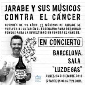 JARABE DE PALO Y SUS MÚSICOS CONTRA EL CÁNCER